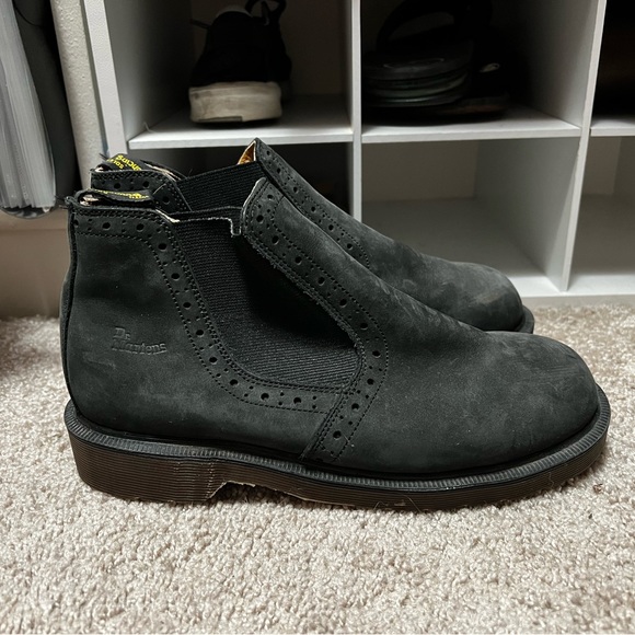 Made In England Dr Martens slip on boots - Picture 4 of 4